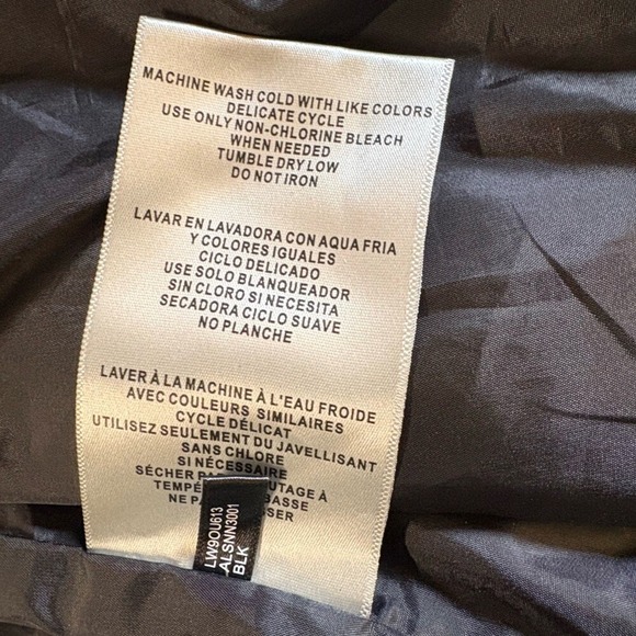 LEVIS STRAUSS -  Faux Leather Biker Jacket -‎ Black - Women's Sz M - Picture 11 of 13